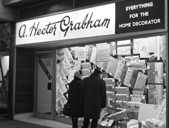 Does anyone remember Hector Graham's business in Hartlepool Shopping Centre.