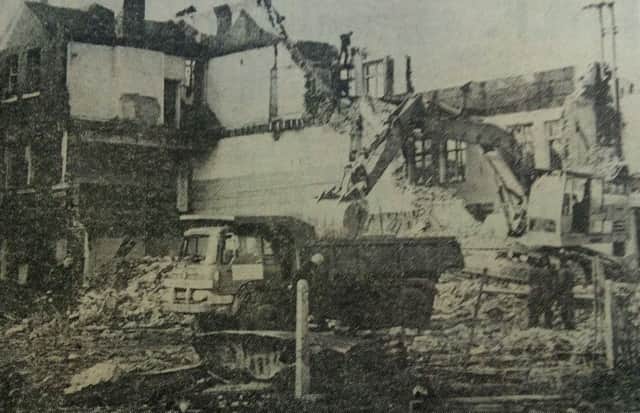 Demolition starts on St Josephs convent.