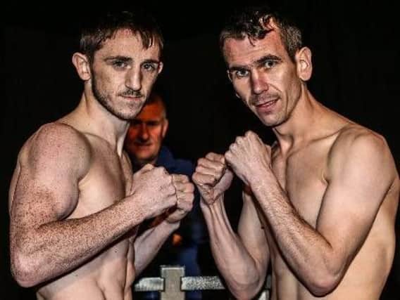Martin Ward (right) is to fight for the European title