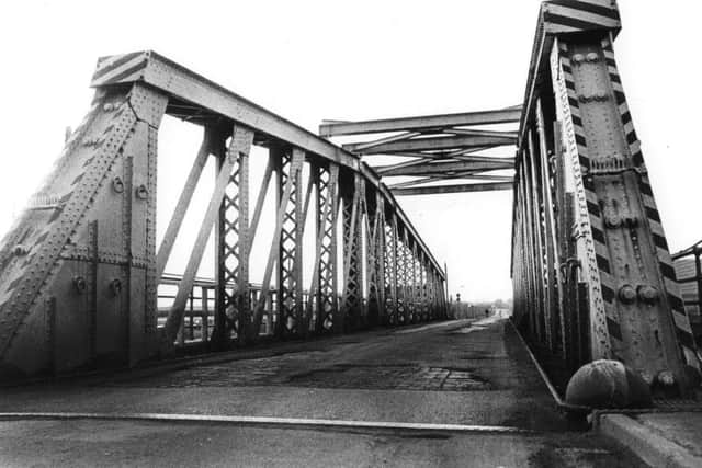 The old Middleton Road swing bridge.