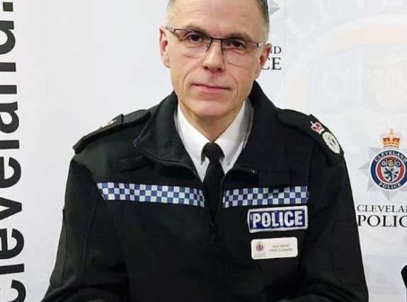 Cleveland Police Chief Constable Iain Spittal.