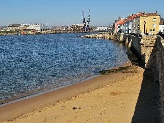 Flood prevention measures are in place to protect Hartlepool from a tidal surge.
