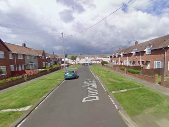 The bike was found on fire in Dunbar Road. Image copyright Google Maps.