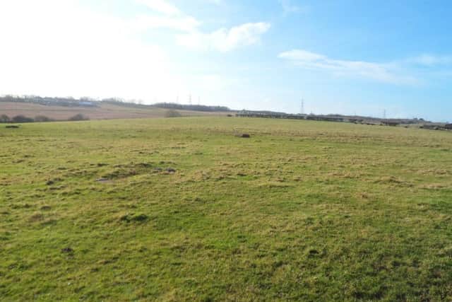 Land at Hart Smallholdings which is being made available on a 6-year lease