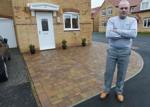 John Twidale outside of his Whistlewood Close home. Picture by FRANK REID