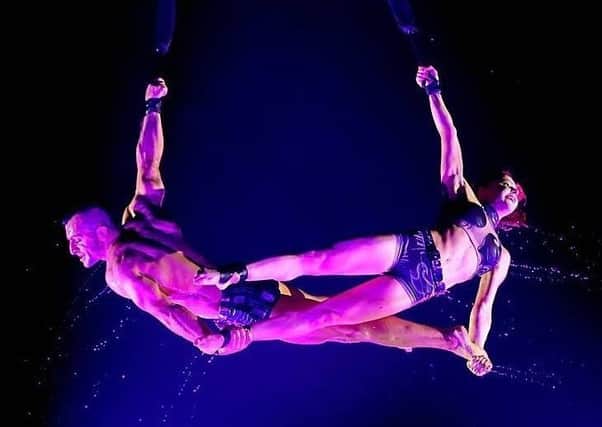 Acrobat Duo Extreme who will be starring in The Netherlands National Circus