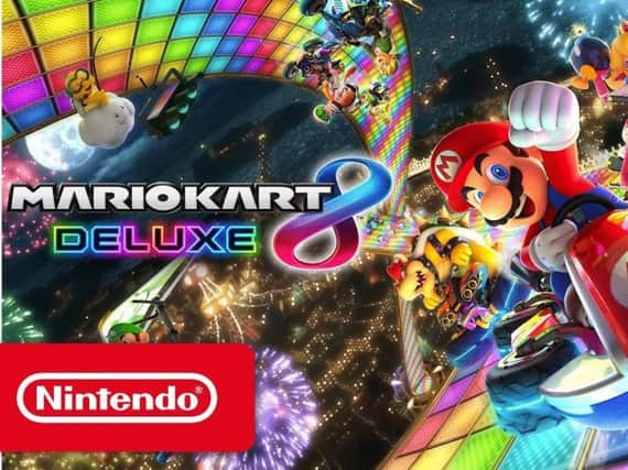 Super Mario Kart 8 Deluxe will be available on the Switch.