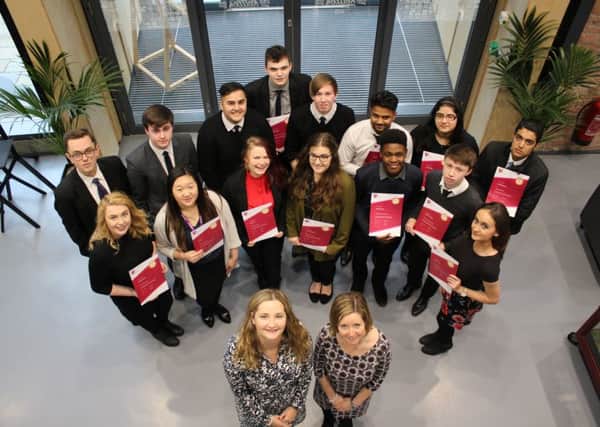 Hartlepool Sixth Form College students are get ready for world of work.