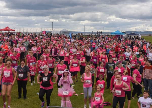 Hartlepool Race for Life 2016 warm up