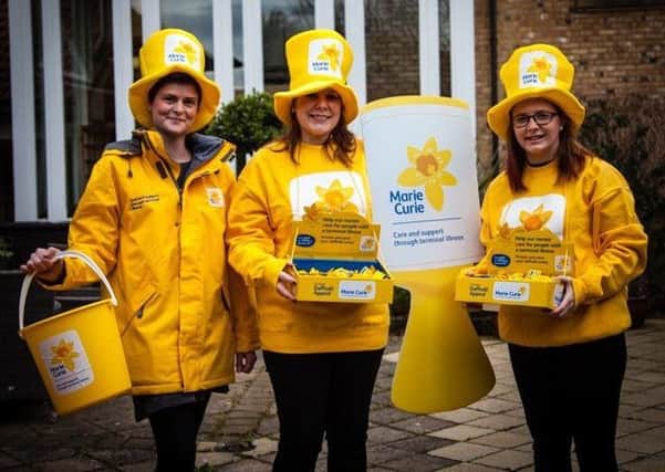 Marie Curie is appealing for volunteers to hekp with its Great Daffodil Appeal in March.