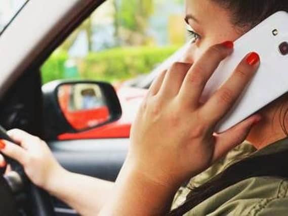 Drivers face new tougher penalties from tomorrow if they are caught using a mobile phone at the wheel.
