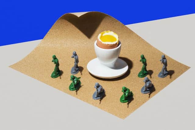Egg and soldiers.