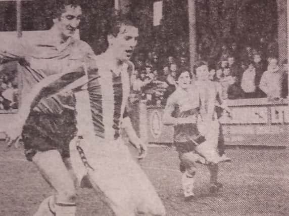 Phil Linacre who was in fine form for Pools.