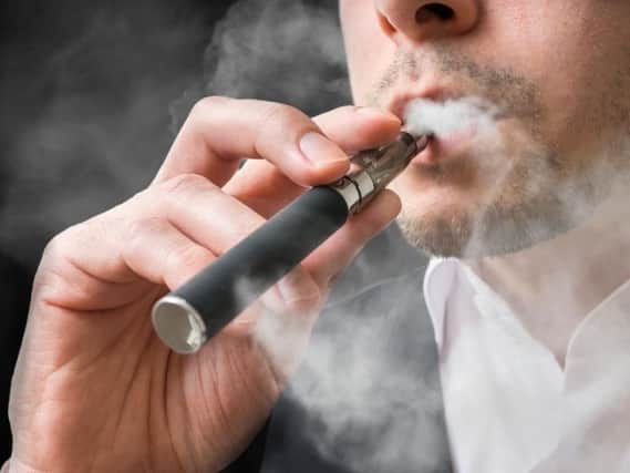 Vaping is becoming more popular as smoking cigarettes falls to its lowest level in more than 40 years.