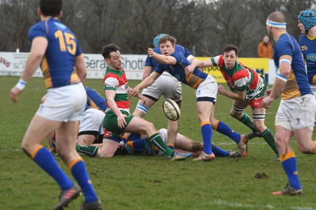 West Hartlepool in action against Alnwick