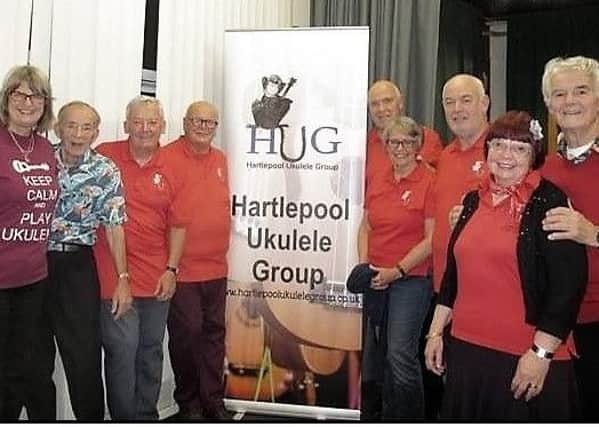 Hartlepool Ukulele Group regularly holds concerts to raise money for charity.