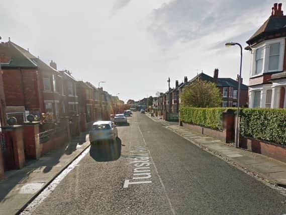 The break-in happened in Tunstall Avenue, Hartlepool. Image copyright Google Maps.