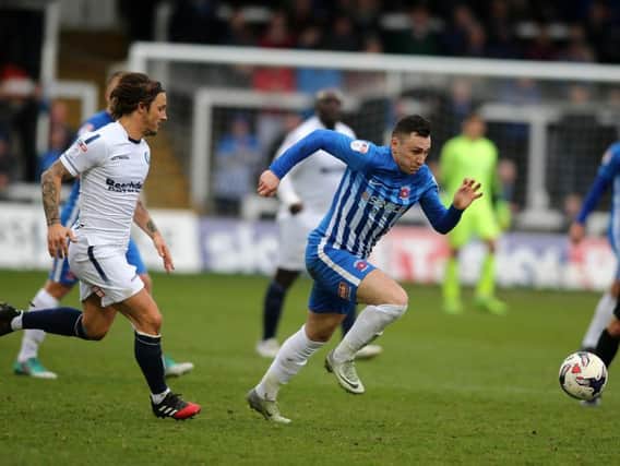 Nathan Thomas on the attack for Pools. Picture by TOM BANKS