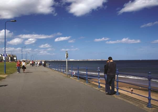 Seaton Carew promenade, where the regeneration work is due to take place.