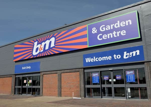 The New B&M store and garden centre. Picture by FRANK REID