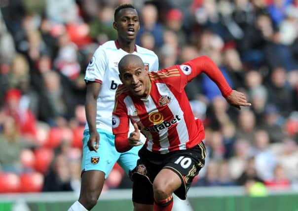 Wahbi Khazri was Sunderland's stand-out performer in Saturday's 2-2 draw with West Ham. Picture by Frank Reid
