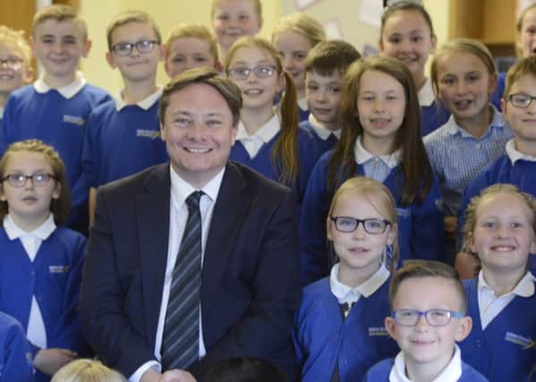 MP Iain Wright meets with Year 4 students at Eldon Grove Academy