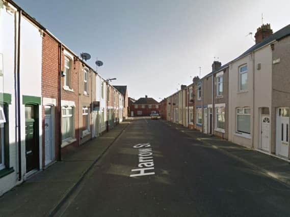 The fire took place in Harrow Street, Hartlepool. Image by Google Maps.