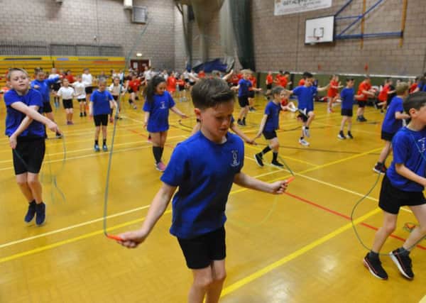 Hartlepool Skipping School finals at Mill House Leisure Centre