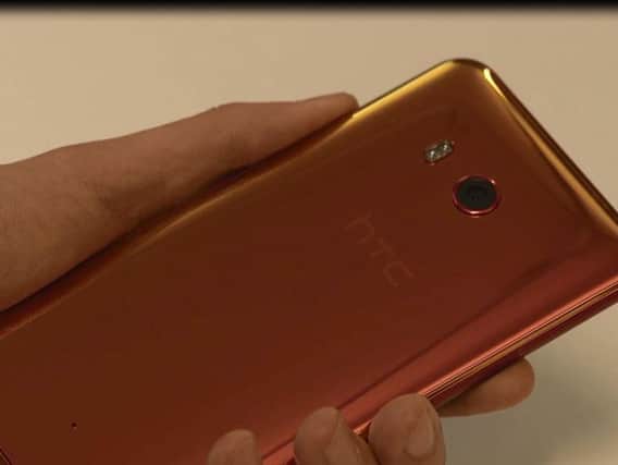 The HTC U11 'squeezable' smartphone