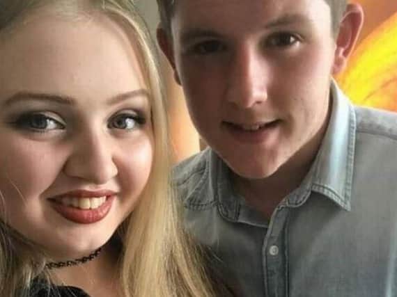 Chloe Rutherford and Liam Curry are still missing following Manchester explosion. (photo Facebook).