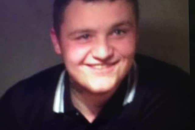 Lee Renney,22,  from Hartlepool who died on a family fishing trip at sea on September 2, 2016