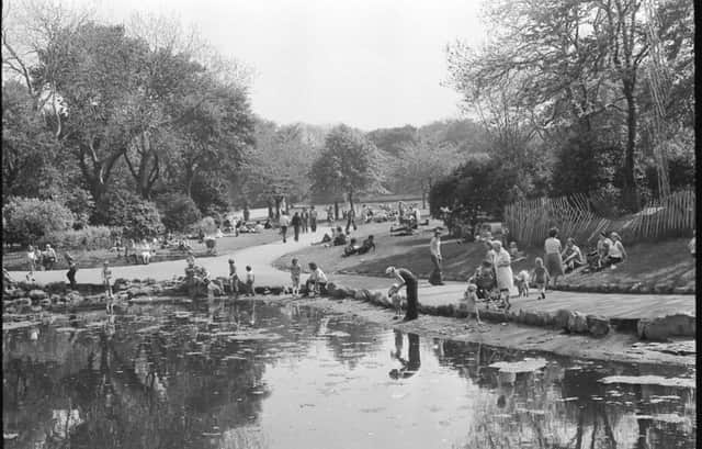 Mowbray Park in the 1970s.