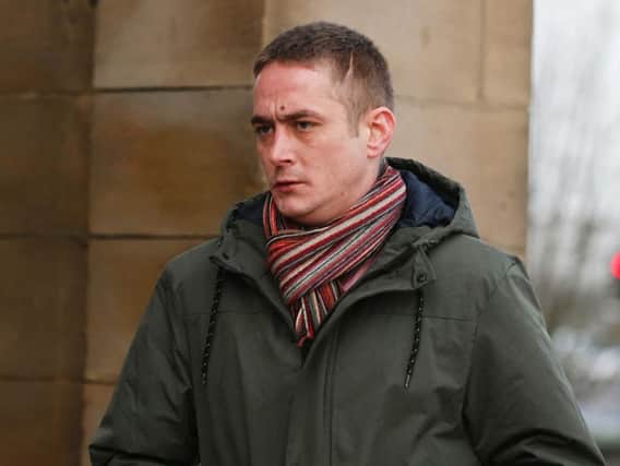 Ryan Young arriving at an earlier hearing at Sunderland Magistrates' Court Picture by Owen Humphreys/PA Wire