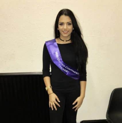 Jade Walton who in a beauty pageant this weekend.