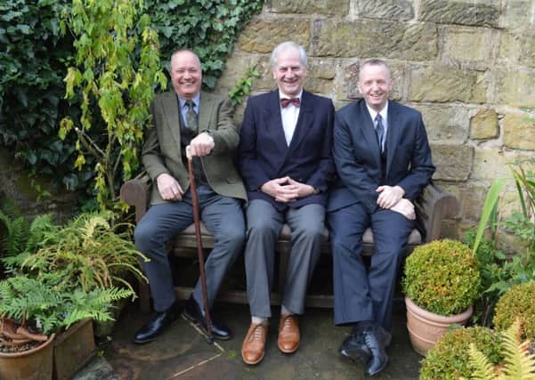 Left to right -  Andrew Stockdale, Richard Winterschladen, Ian Richardson who are set to star in Heroes.