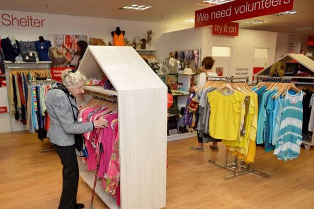 The Shelter charity shop at Middleton Grange Shopping Centre, Hartlepool. Picture by FRANK REID