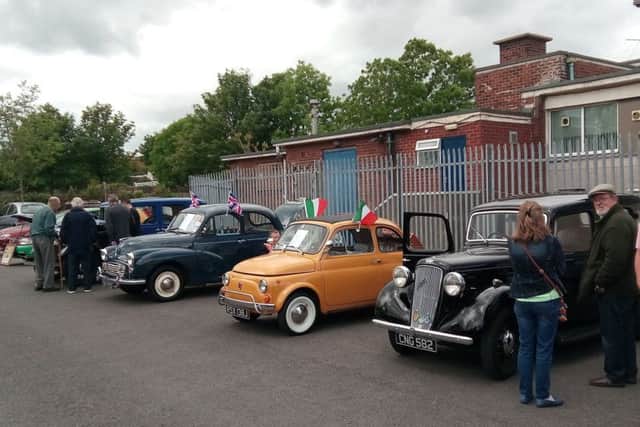 The Northern Bygones Society's car rally at Blackhall Community Centre