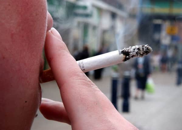The effects of smoking are being felt by children who need hospital treatment.