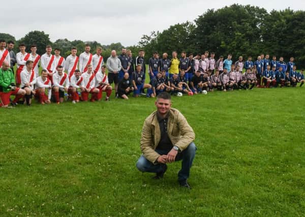 Charity football match in memory of the three women killed in the Horden shootings, organised by Bobby Turnbull, son, brother and nephew of the victims, took place in Wingate Welafre Park on Saturday.