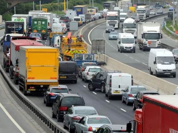 Motorways may be covered in "large tunnels" to protect people from pollution