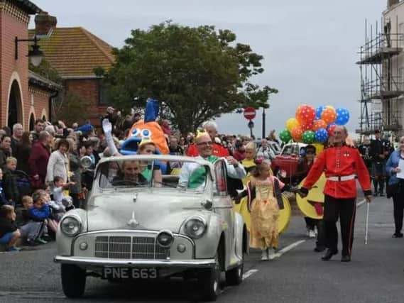 The carnival parade took place this weekend.