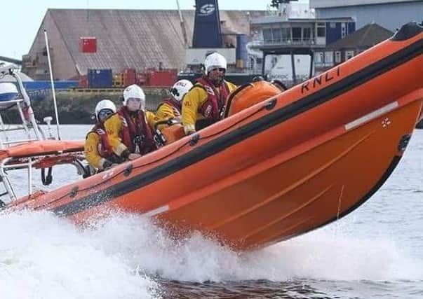 Hartlepool RNLI's inshore lifeboat
