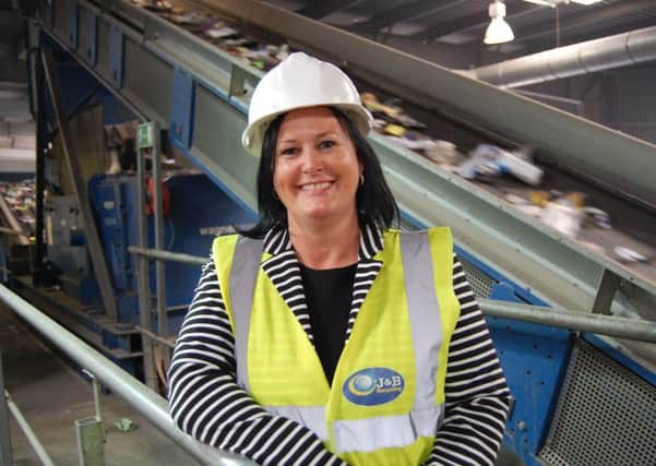 Vikki Jackson-Smith, managing director of J&B Recycling.