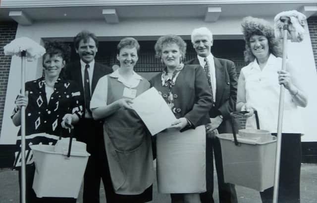 Were you one of the 1994 award-winning dinner ladies at Dyke House School?