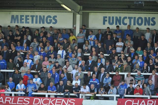 Time for Hartlepool United fans to hand out some stick? Picture by FRANK REID