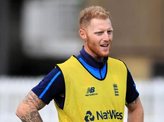 Durham's Ben Stokes remains England's Test vice-captain but may face disciplinary action over the late-night incident which saw him arrested. Pic: PA.