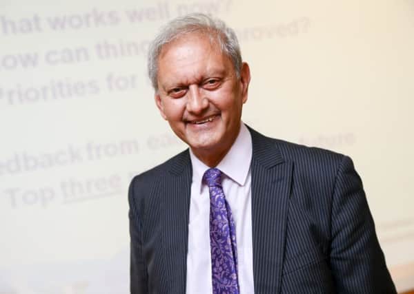Professor David Colin-ThomÃ© who produced the Hartlepool Matters report