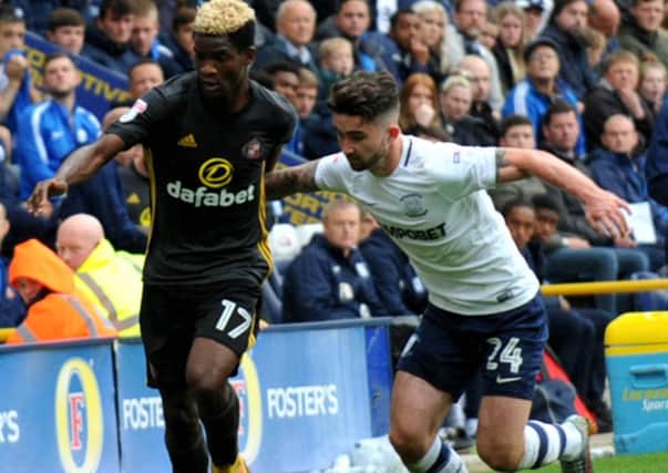 Sunderland's Didier Ndong in action against Preston two weeks ago