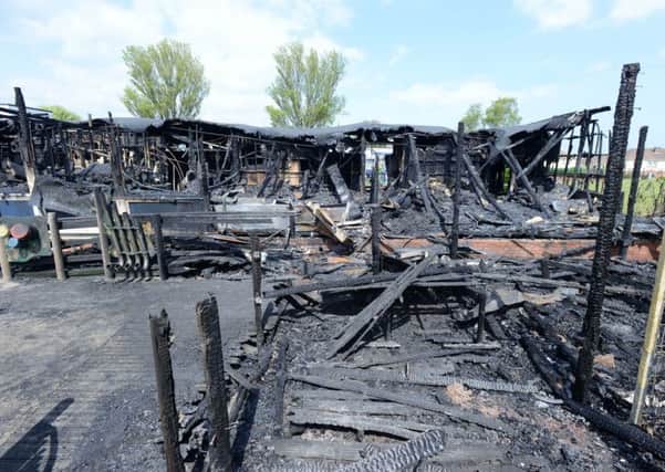 Fire ravaged Rift House Primary School