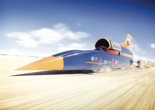 The Bloodhound car
